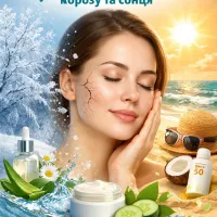 Відновлення шкіри після стресу, морозу та сонця